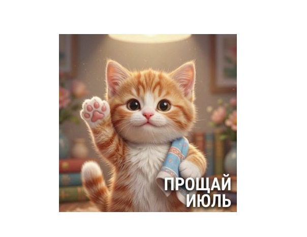 картинки с последним днем июля прикольные, открытка прощай июль завтра август, с последним июльским деньком, доброе утро 31 июля - картинка